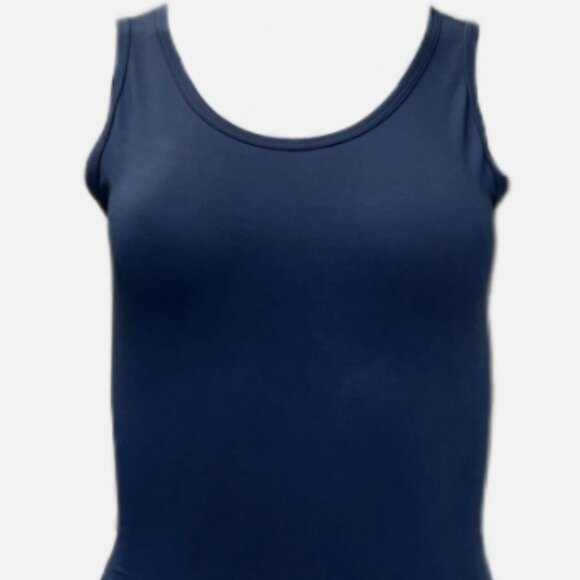 TOMMIE COPPER Women's Lower Back Support Tank Top, Navy Size XXXL - Picture 1 of 4